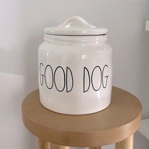 Rae Dunn Dog Treat Jar - Brand New